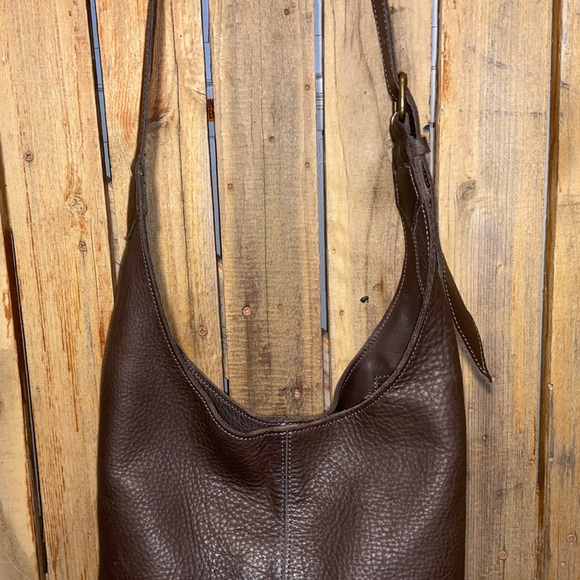 Duluth Trading Co Brown Leather Hobo - Picture 6 of 14
